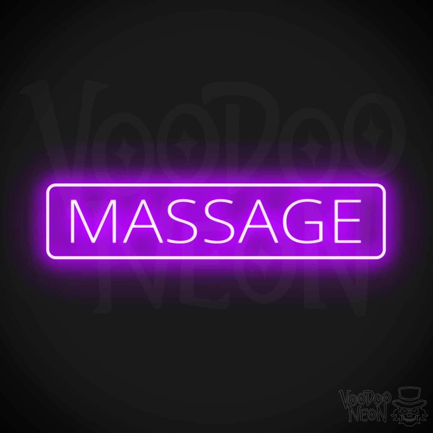 Massage Parlor LED Neon - Purple