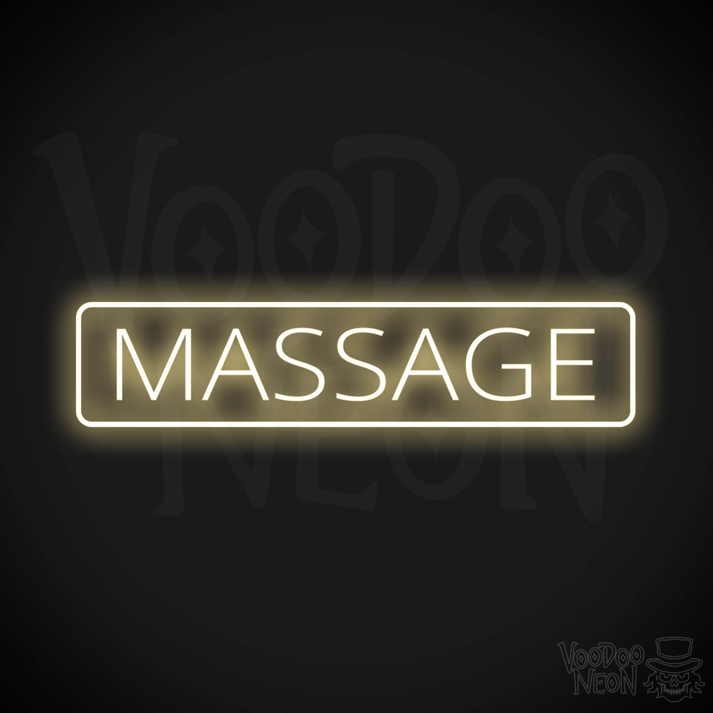 Massage Parlor LED Neon - Warm White