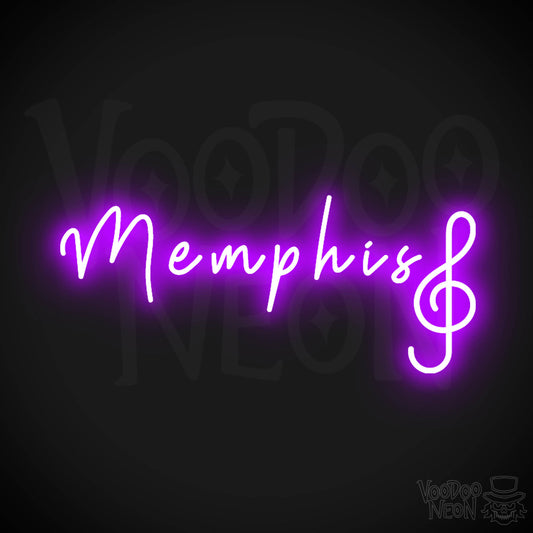 Mephis Neon Sign - Neon Mephis Sign - LED Sign - Color Purple