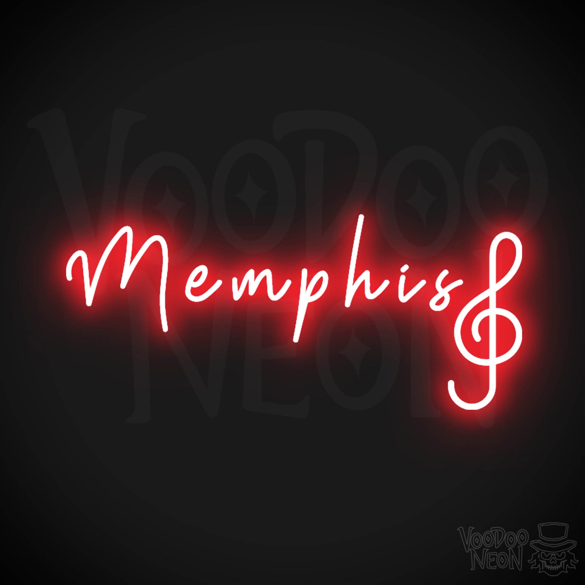 Mephis Neon Sign - Neon Mephis Sign - LED Sign - Color Red