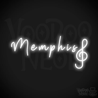 Mephis Neon Sign - Neon Mephis Sign - LED Sign - Color White