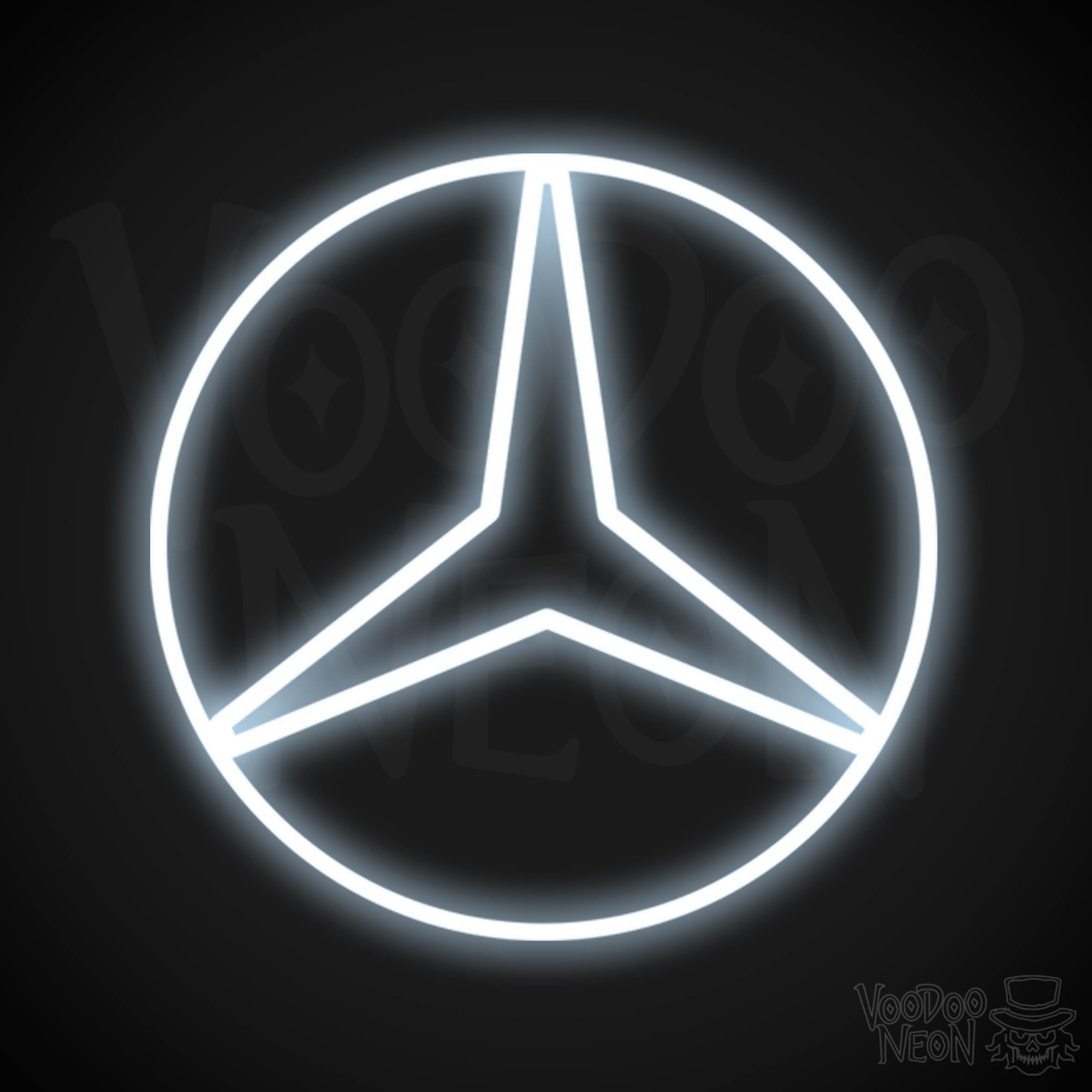 Mercedes Neon Sign - FREE Shipping - Voodoo Neon