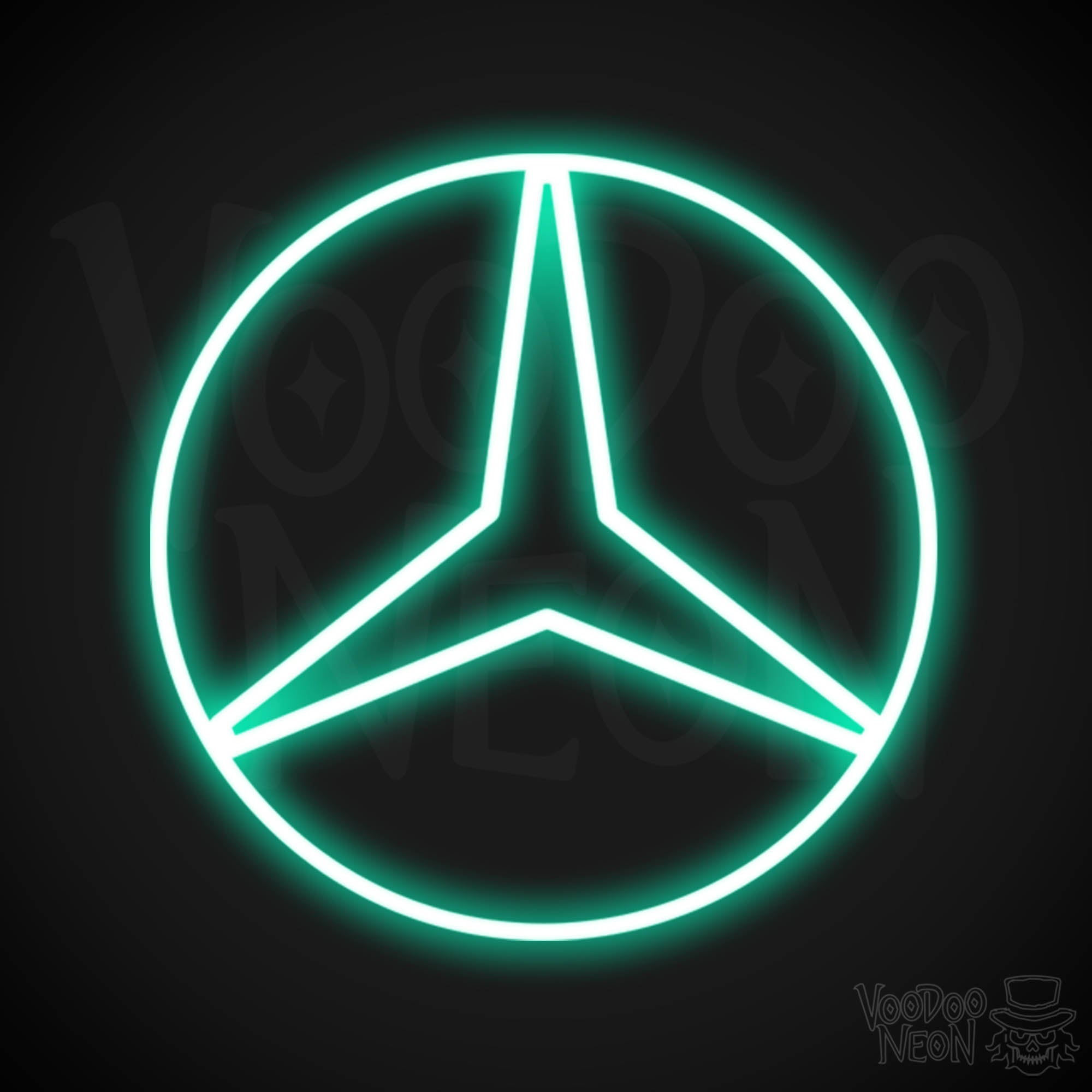 Mercedes Neon Sign - FREE Shipping - Voodoo Neon