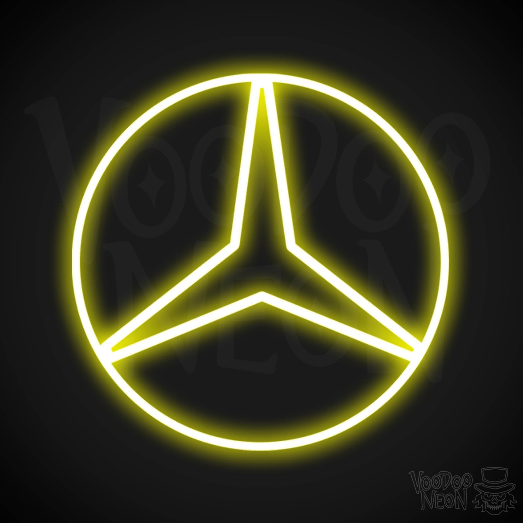 Mercedes Neon Sign - FREE Shipping - Voodoo Neon