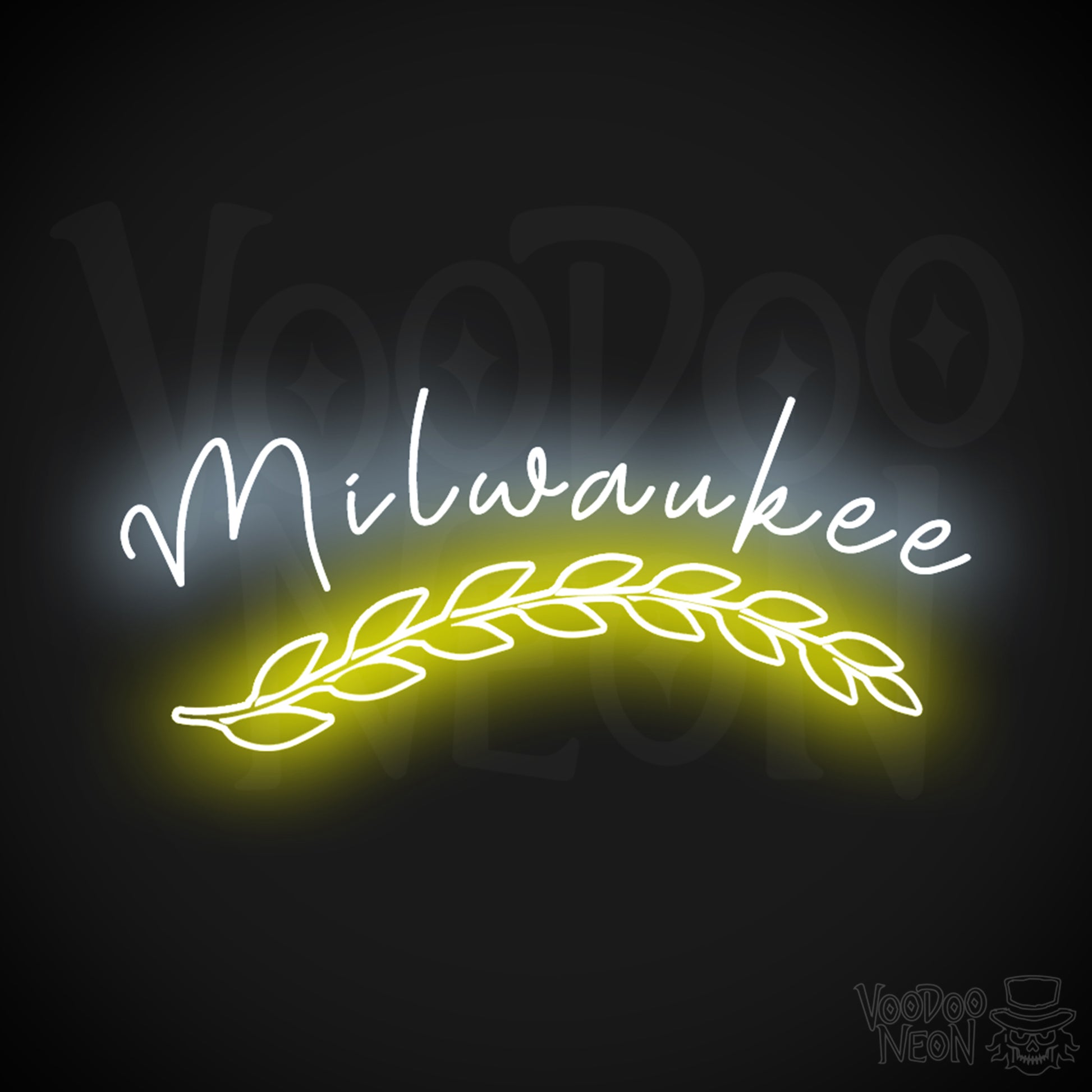 Milwaukee Neon Sign - Neon Milwaukee Sign - Milwaukee LED Sign - Color Multi-Color