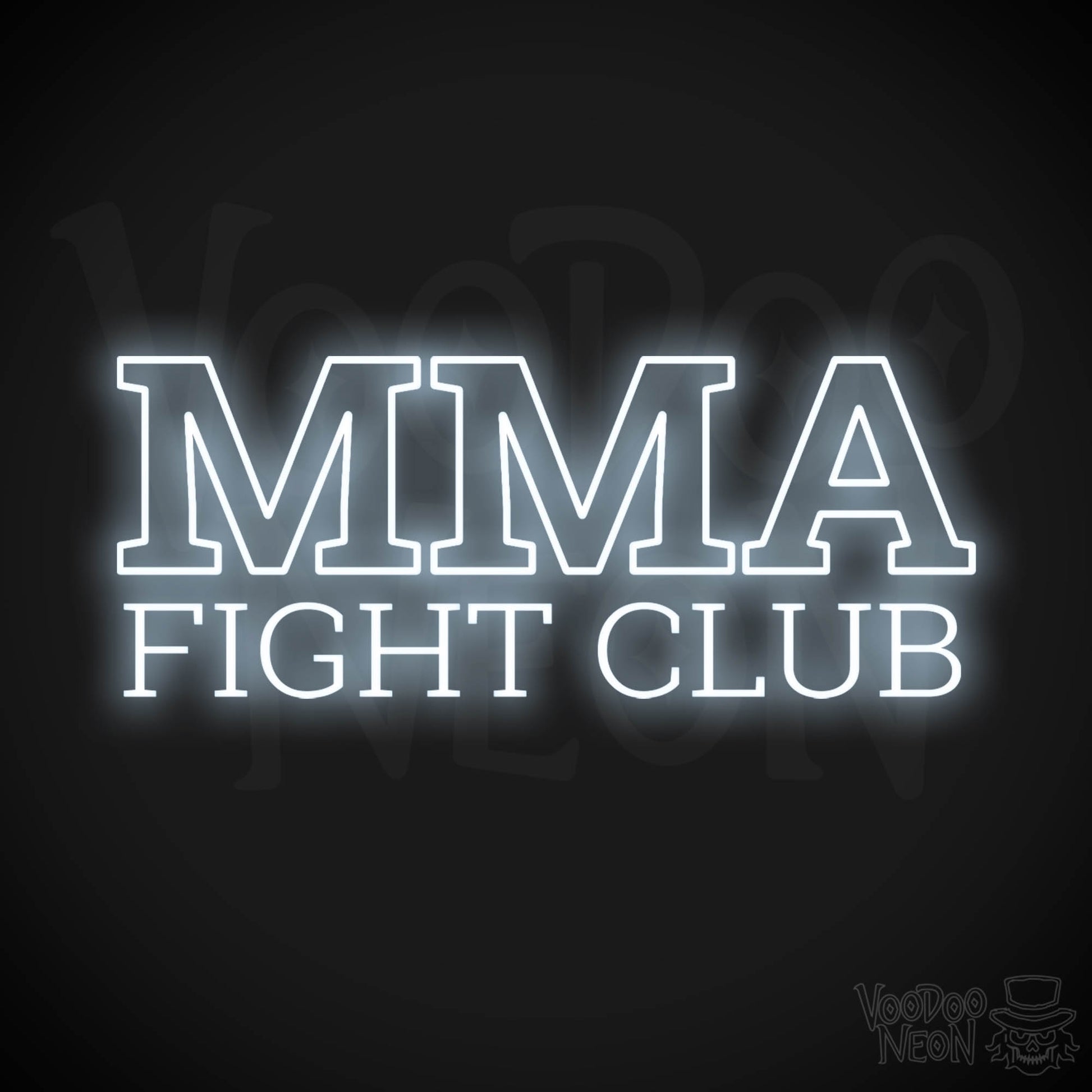 MMA Gym LED Neon - Cool White