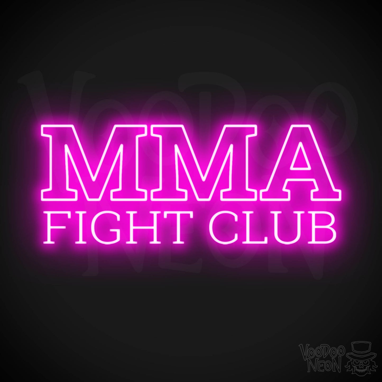 MMA Gym LED Neon - Pink