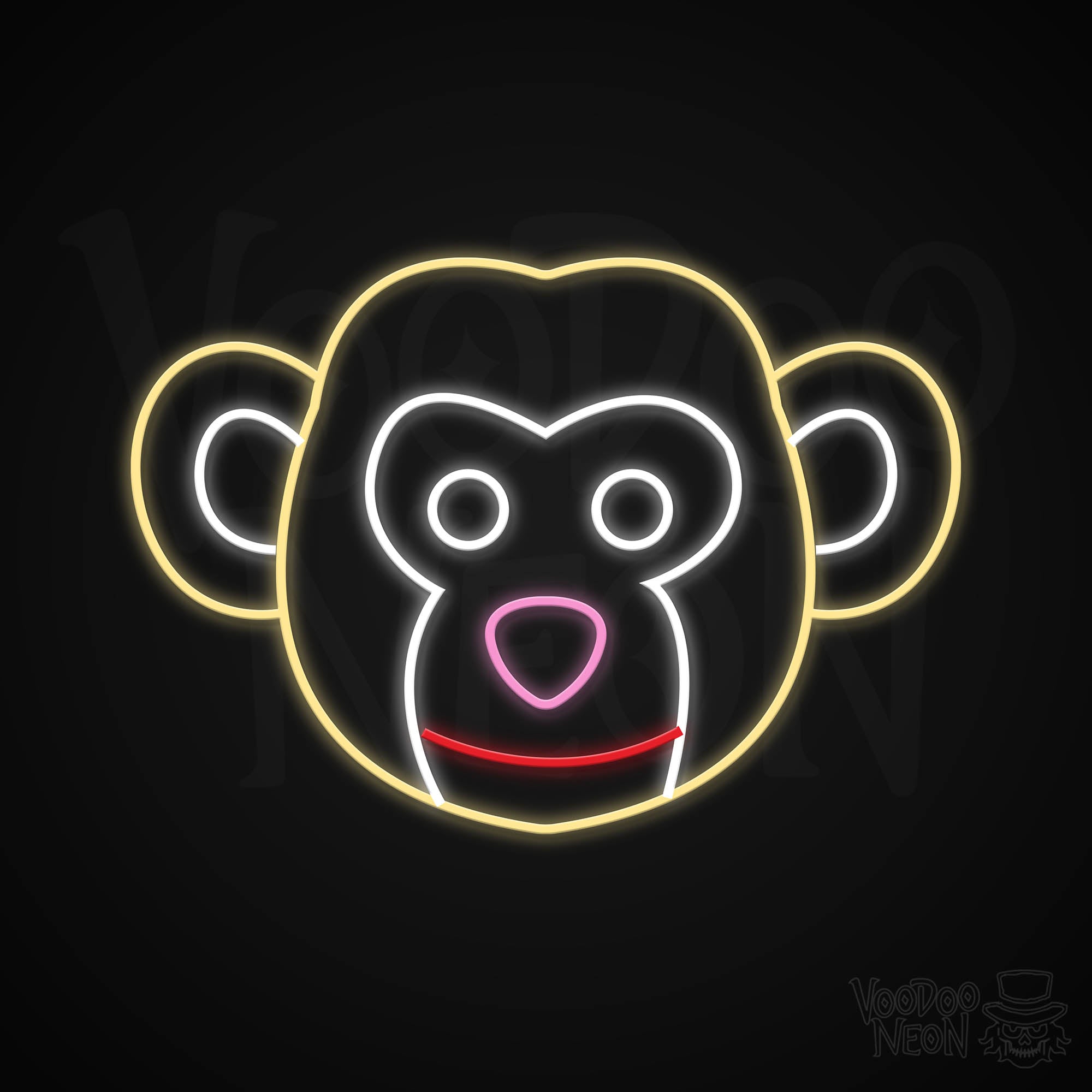 Cheeky Monkey Neon Sign