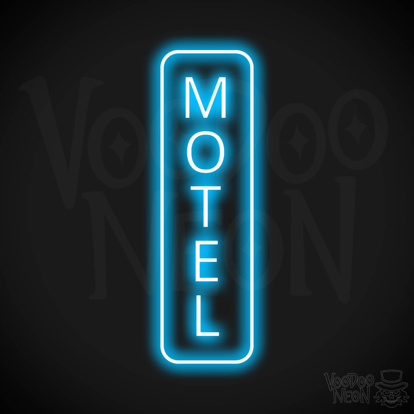 Motel LED Neon - Dark Blue