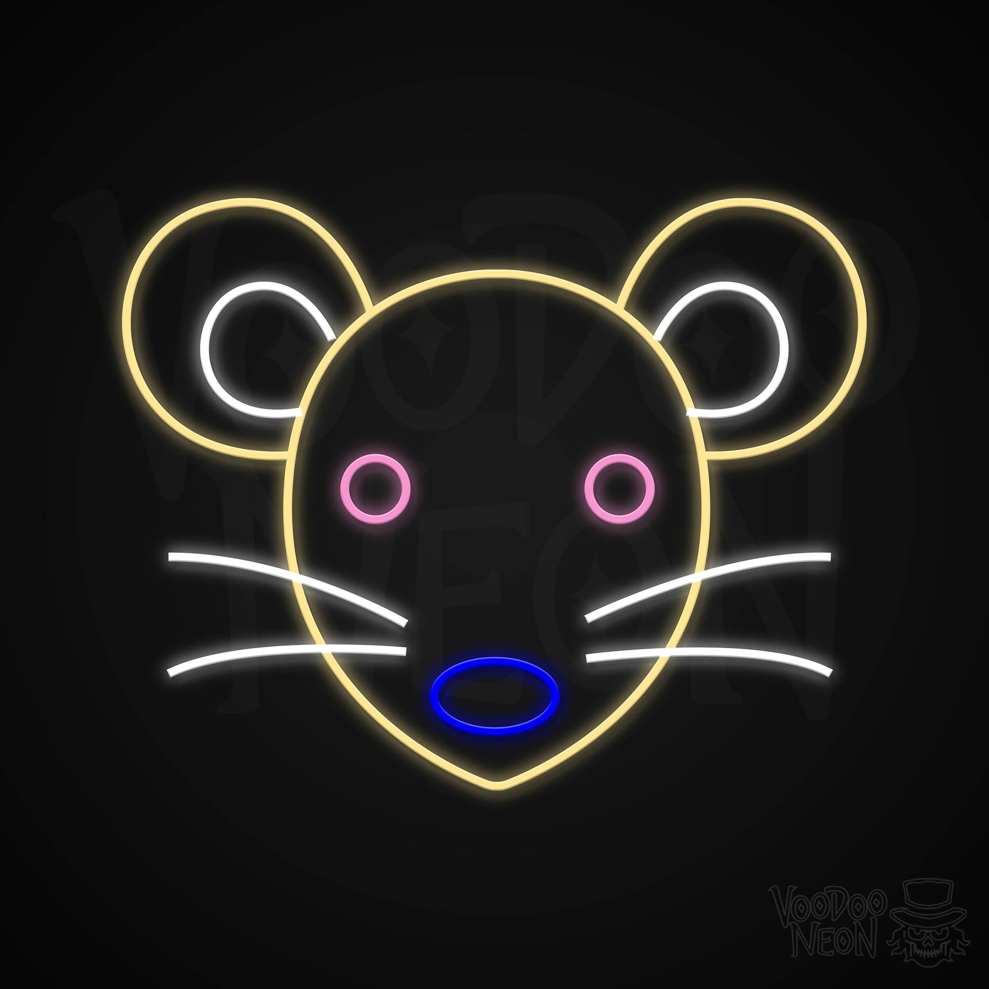 Cute Mouse Neon Sign