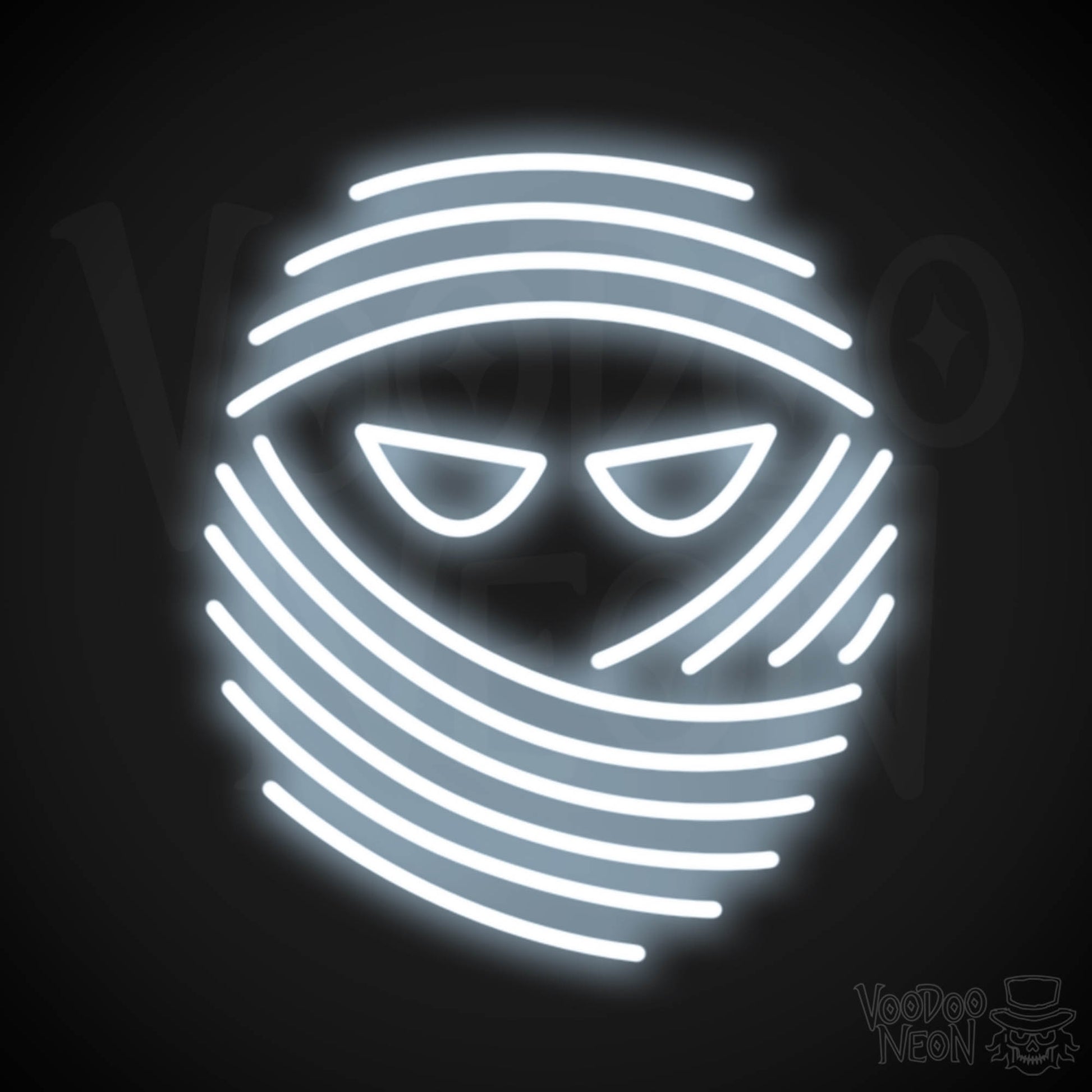 Mummy Neon Sign - Neon Mummy Sign - Color Cool White