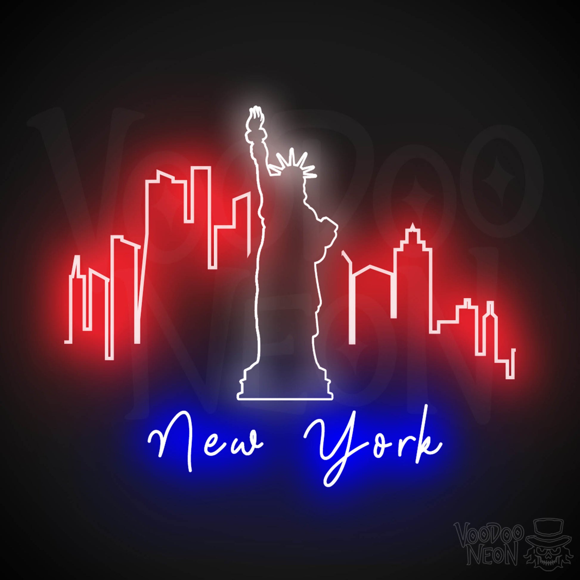 New York City Neon Sign - Neon NYC Sign - LED Sign - Color Multi-Color