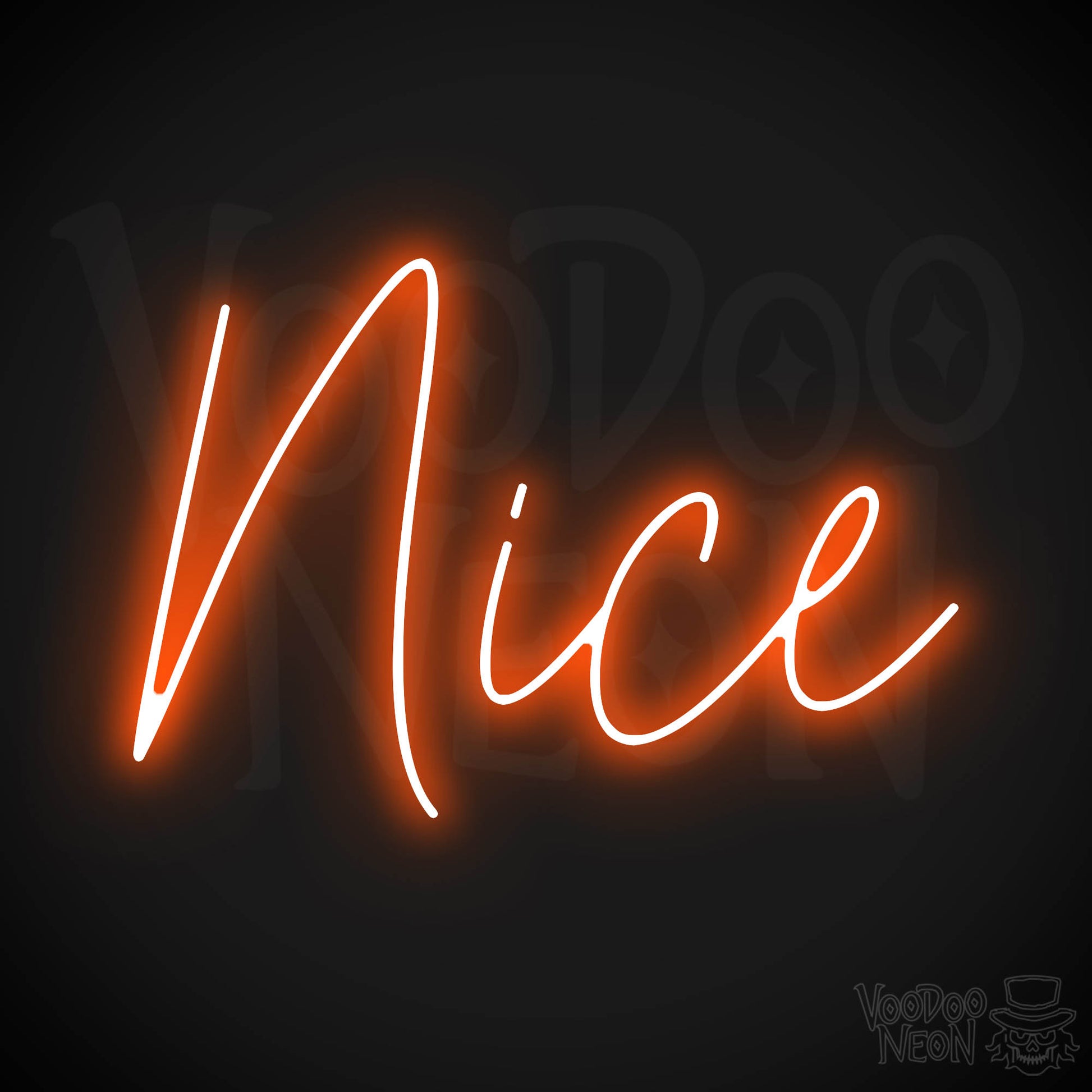 Nice Neon Sign - Orange