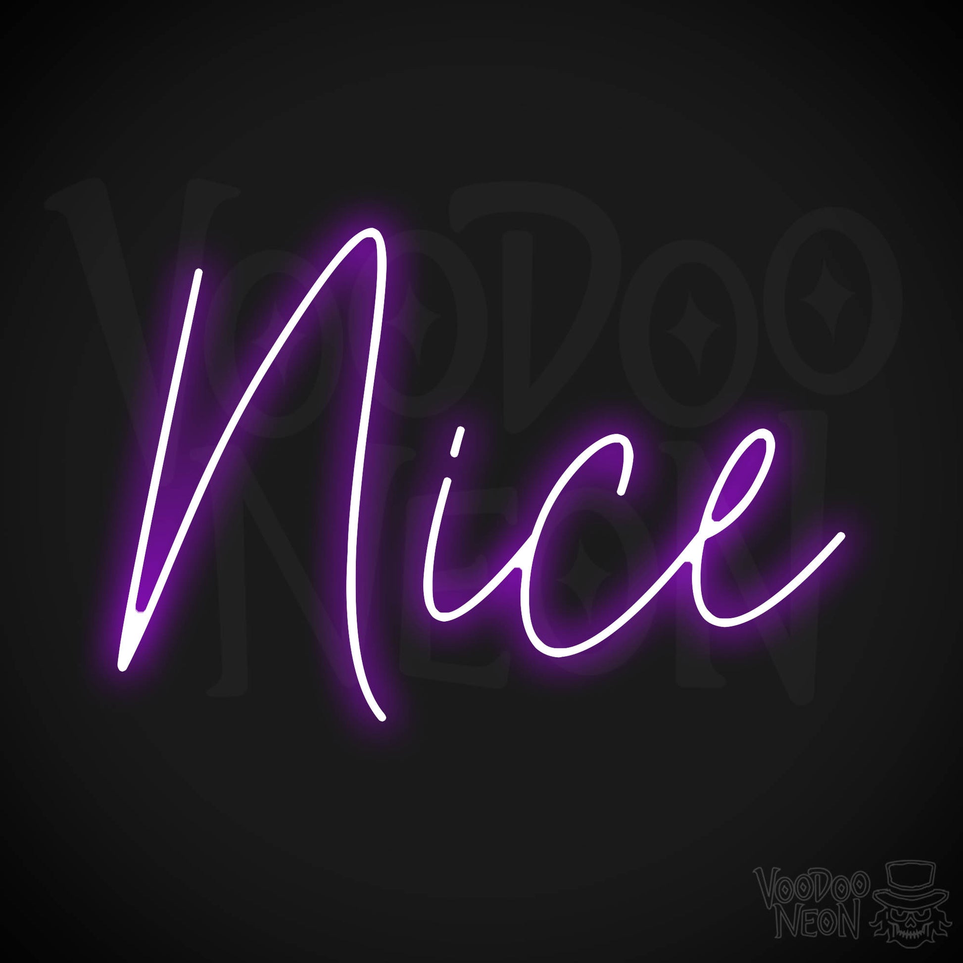 Nice Neon Sign - Purple