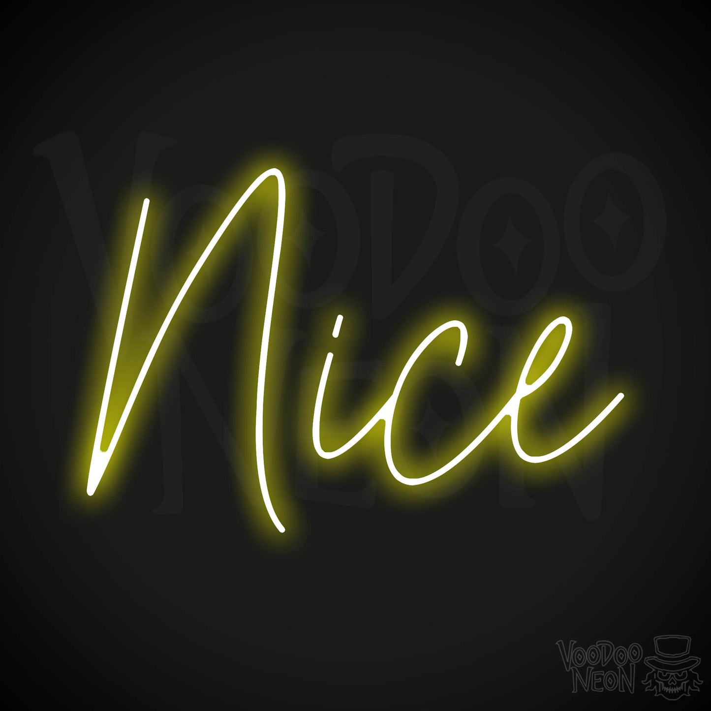 Nice Neon Sign - Yellow