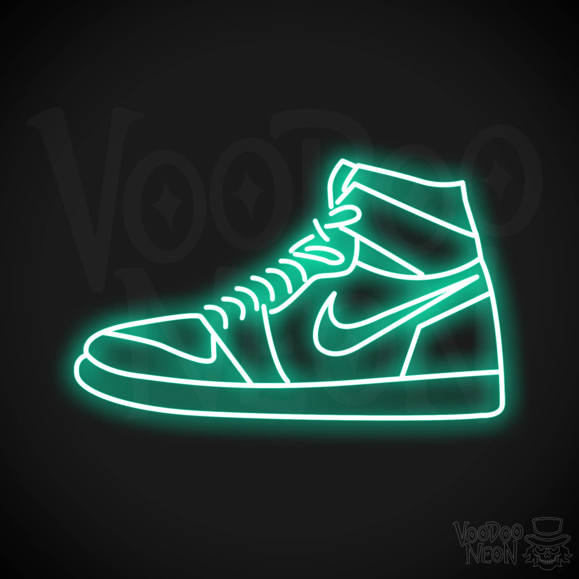 Neon Signage Nike Shoe Neon Light Nike Jordan Basketball Shoe Neon