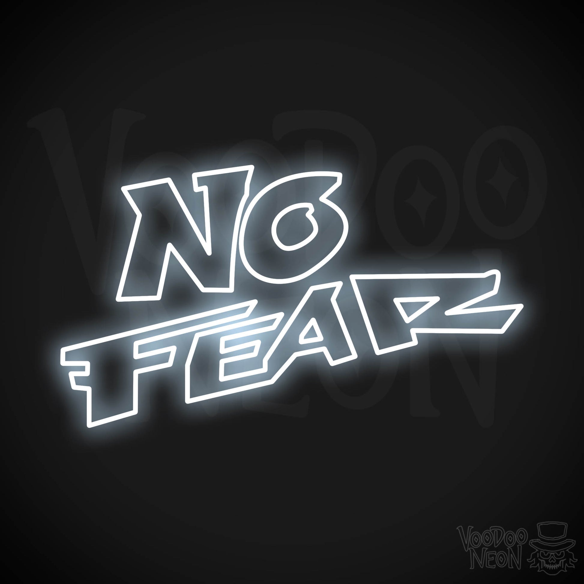 No Fear LED Neon - Cool White