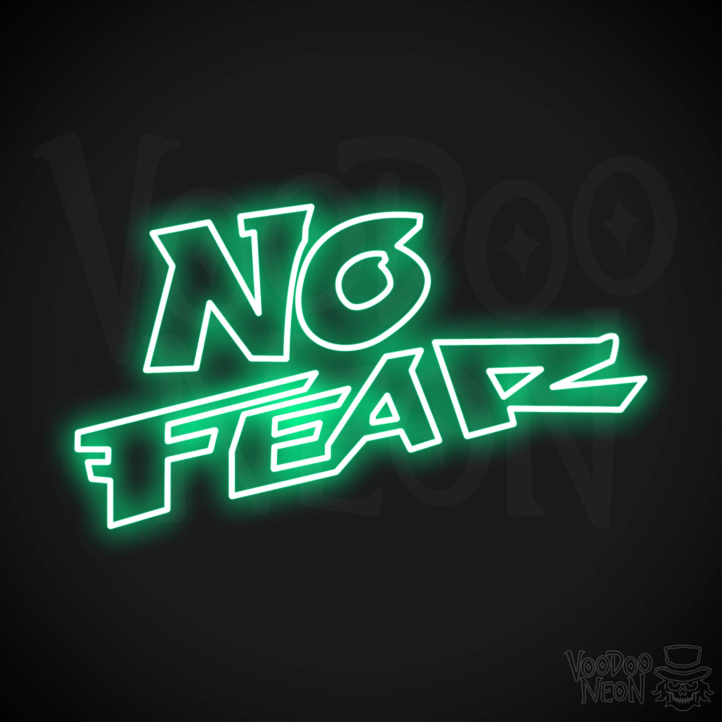 No Fear LED Neon - Green