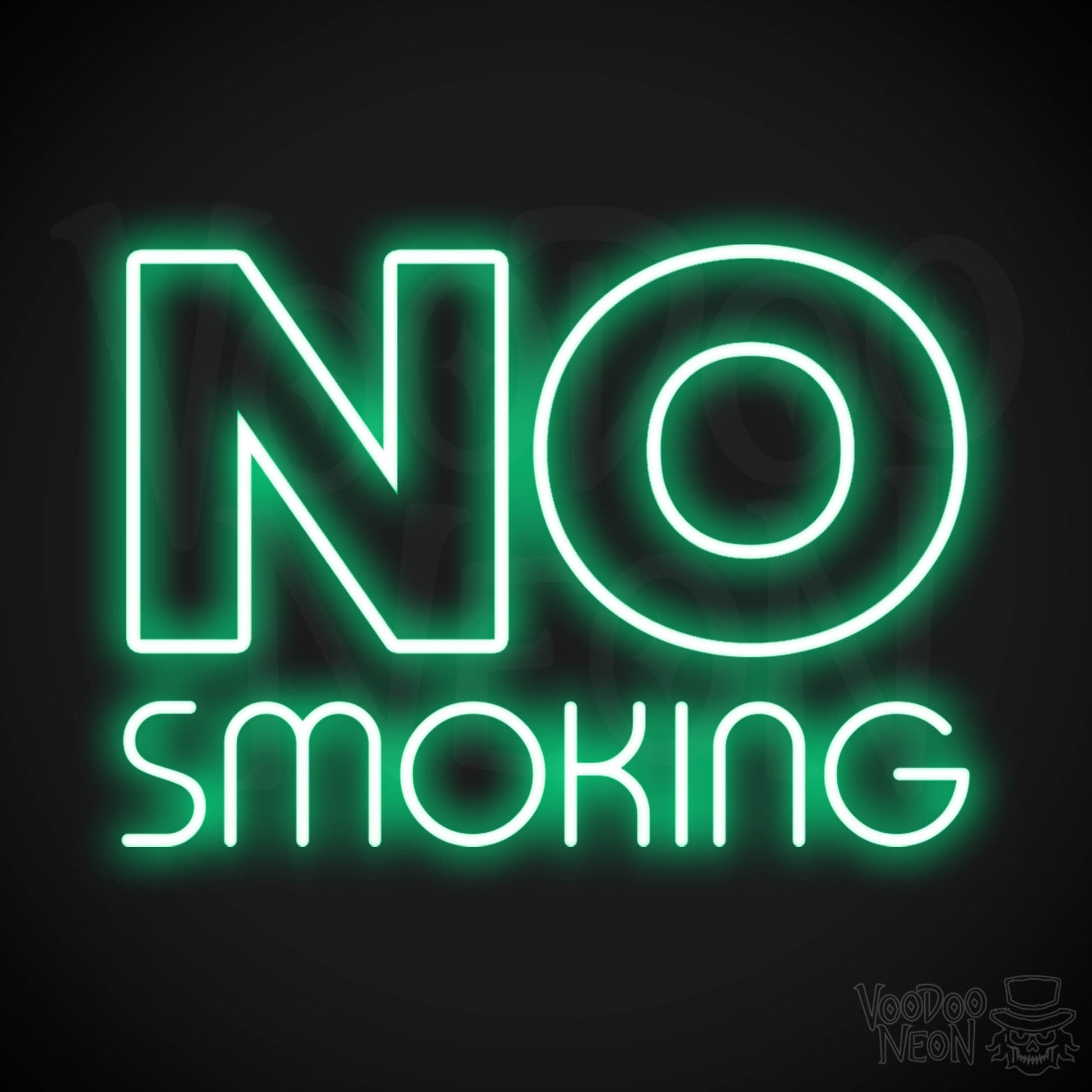 No Smoking LED Neon - Green