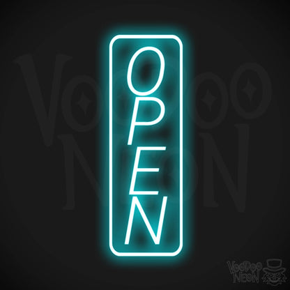 Open LED Neon - Ice Blue