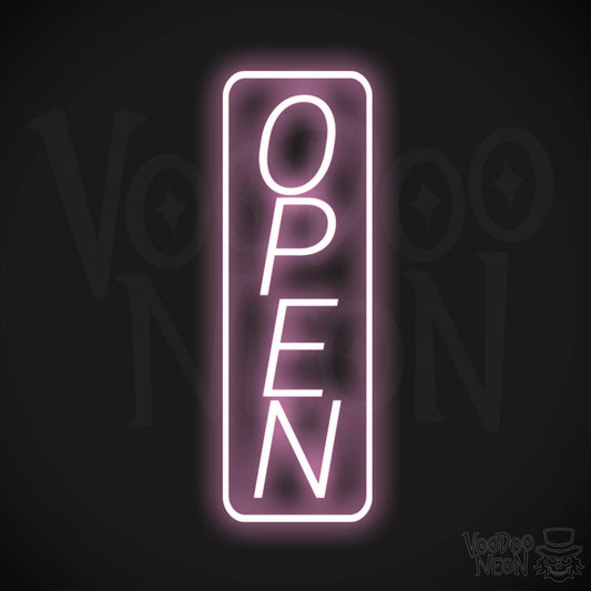 Open LED Neon - Light Pink