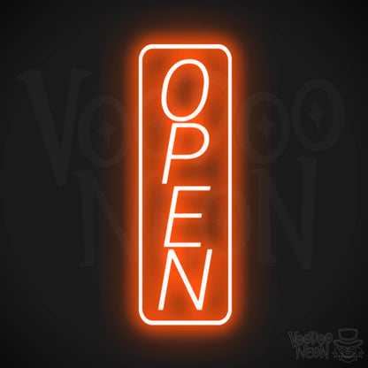 Open LED Neon - Orange
