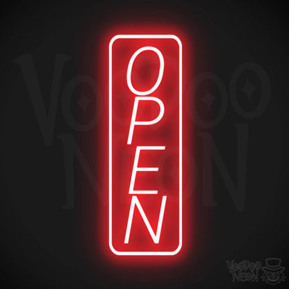 Open LED Neon - Red