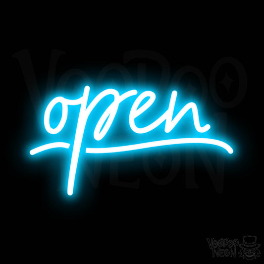 Open LED Neon - Dark Blue