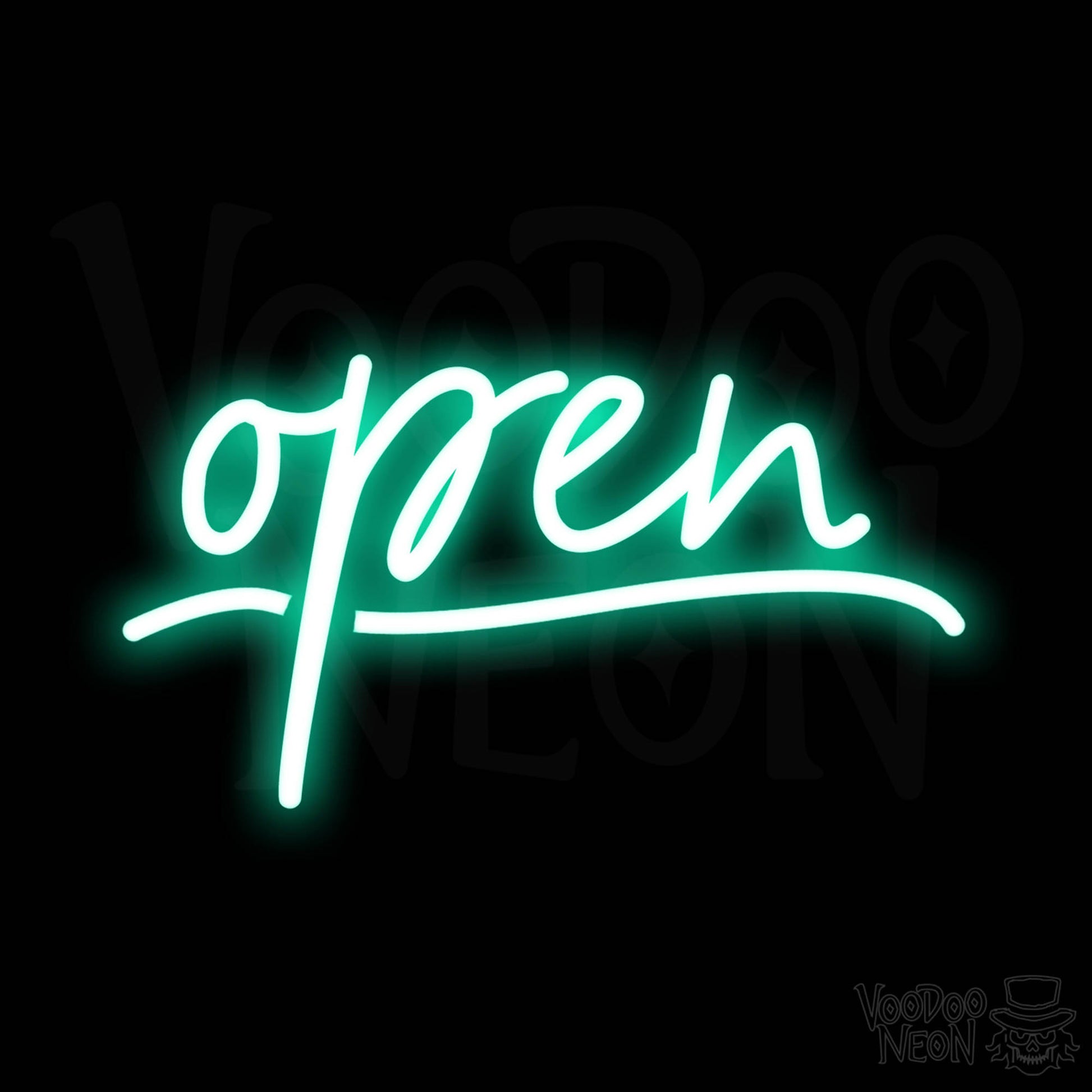 Open LED Neon - Light Green