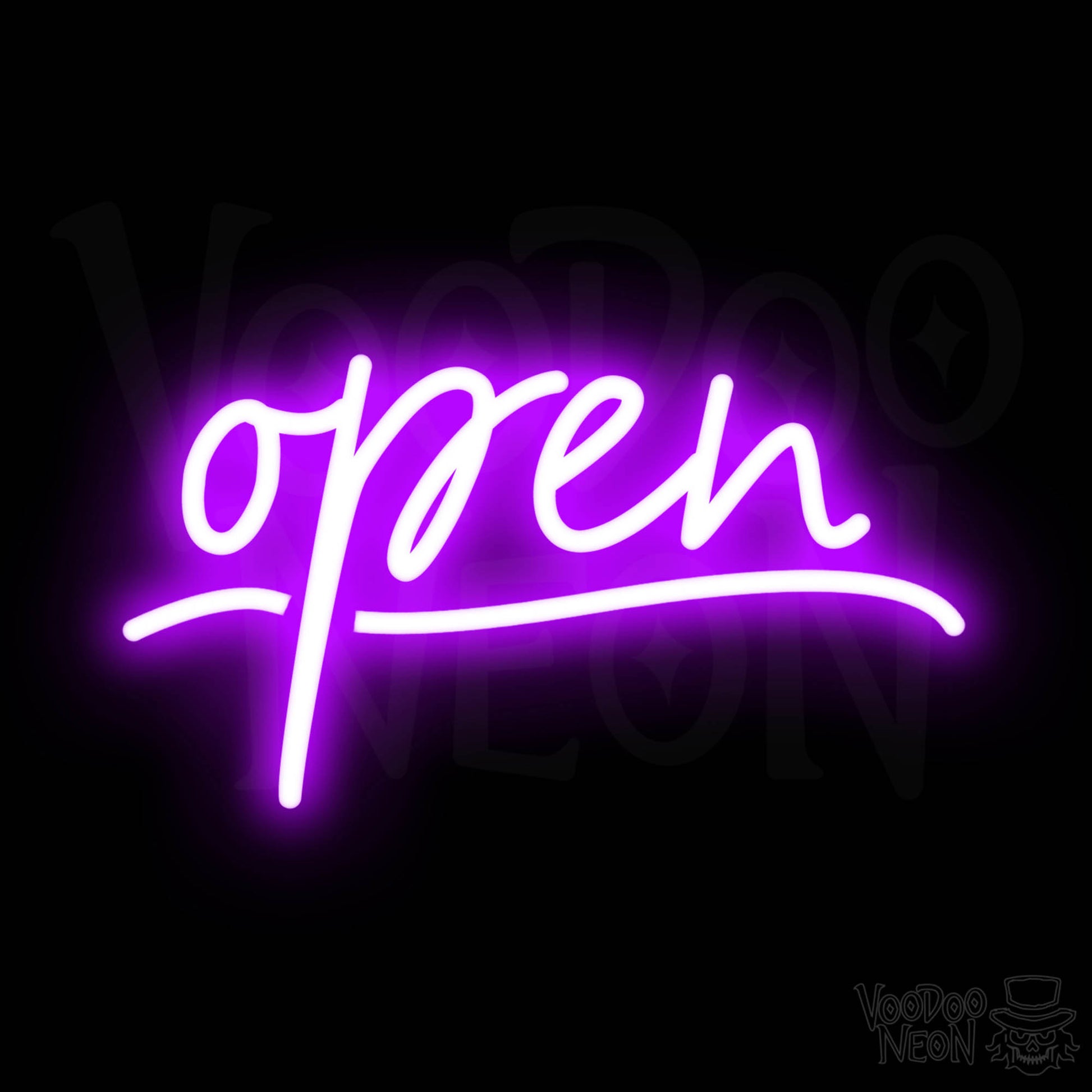 Open LED Neon - Purple