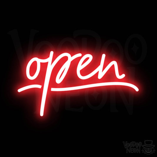 Open LED Neon - Red