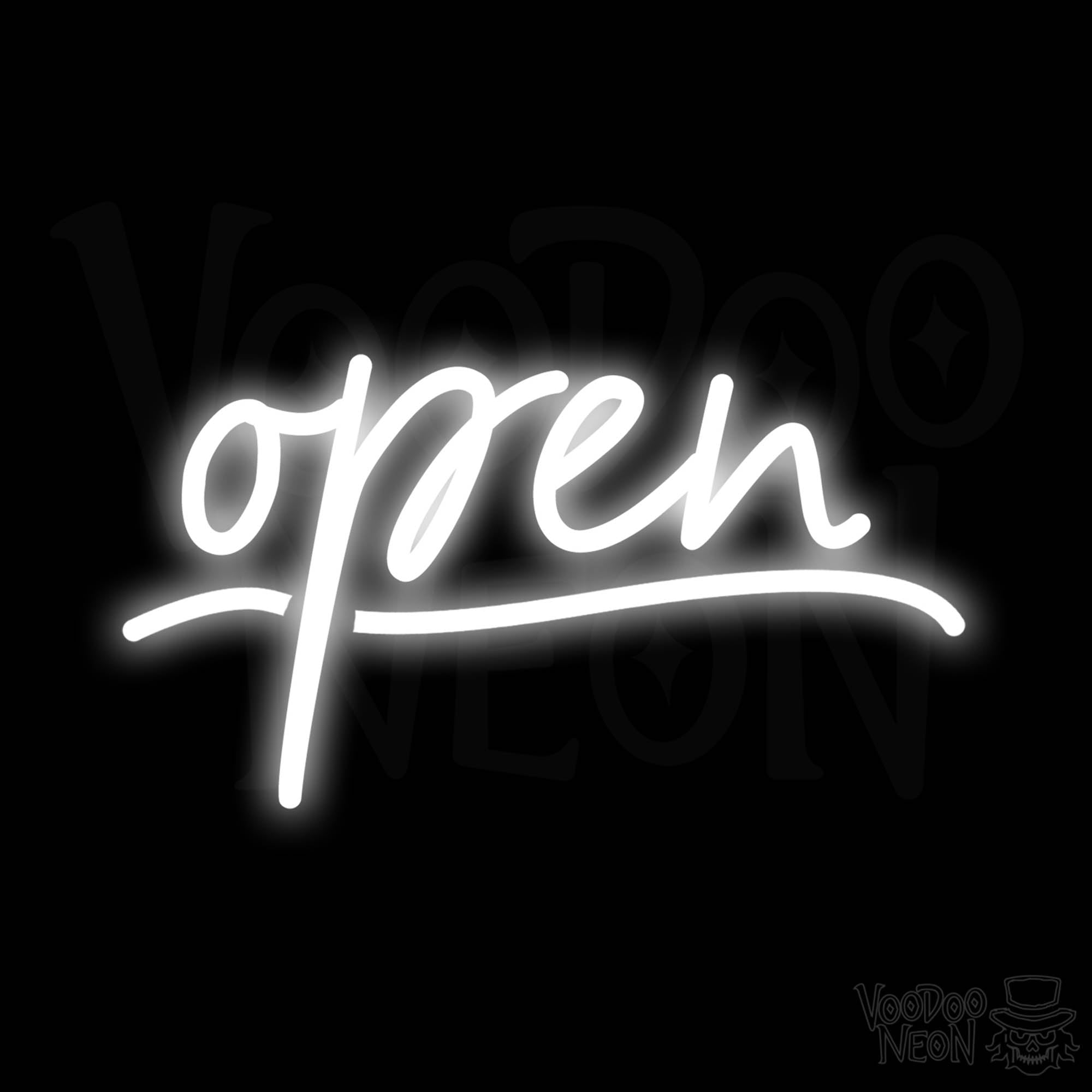 Open Neon Sign | Neon Open Sign | Store Sign | VOODOO NEON®