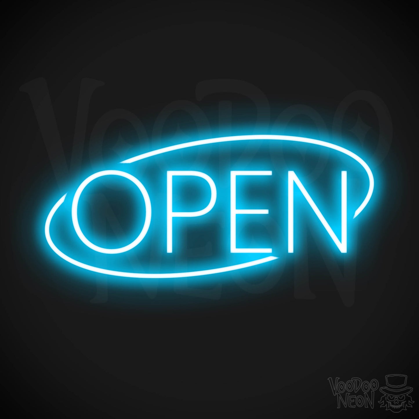 Open LED Neon - Dark Blue