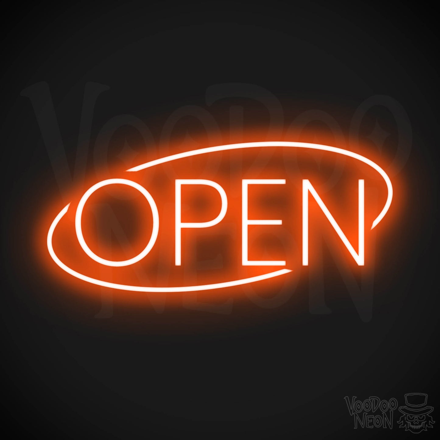 Open LED Neon - Orange