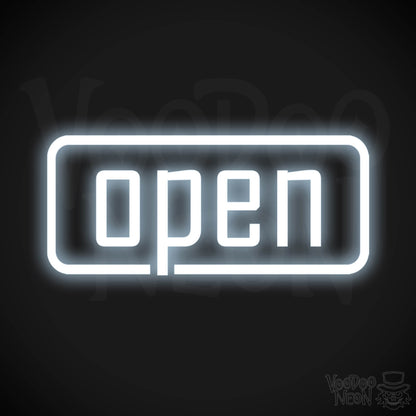 Open LED Neon - Cool White