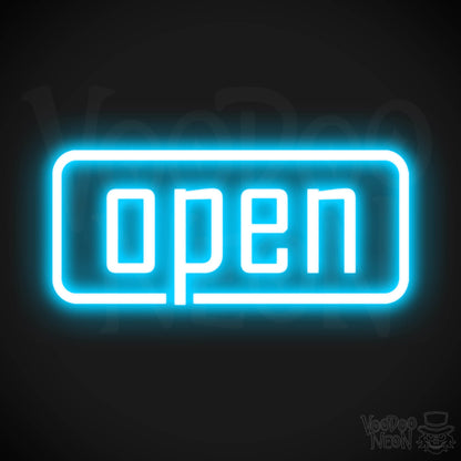 Open LED Neon - Dark Blue