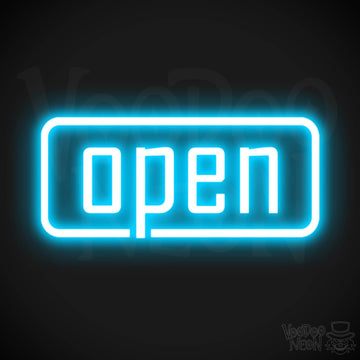 Open LED Neon - Dark Blue
