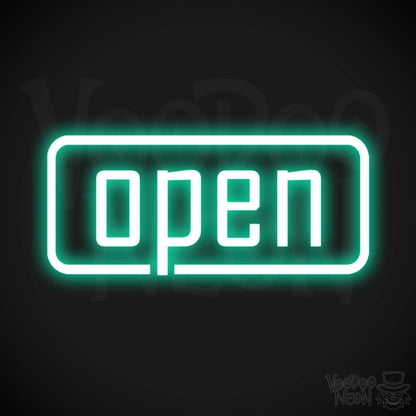 Open LED Neon - Light Green