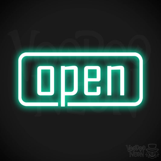 Open LED Neon - Light Green