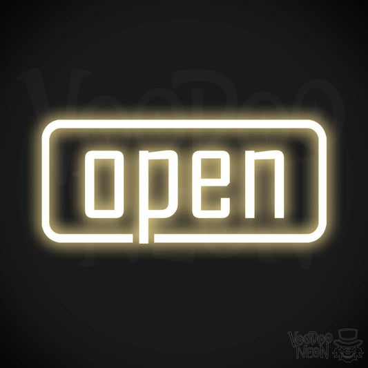 Open LED Neon - Warm White