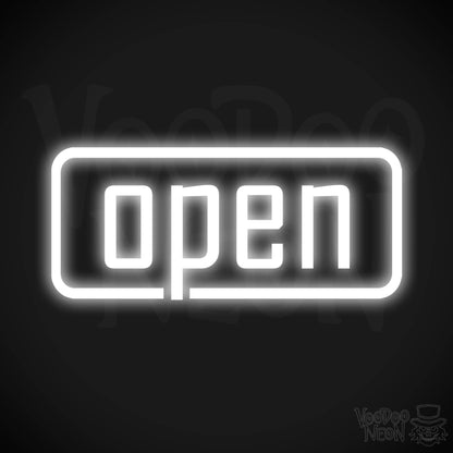 Open LED Neon - White