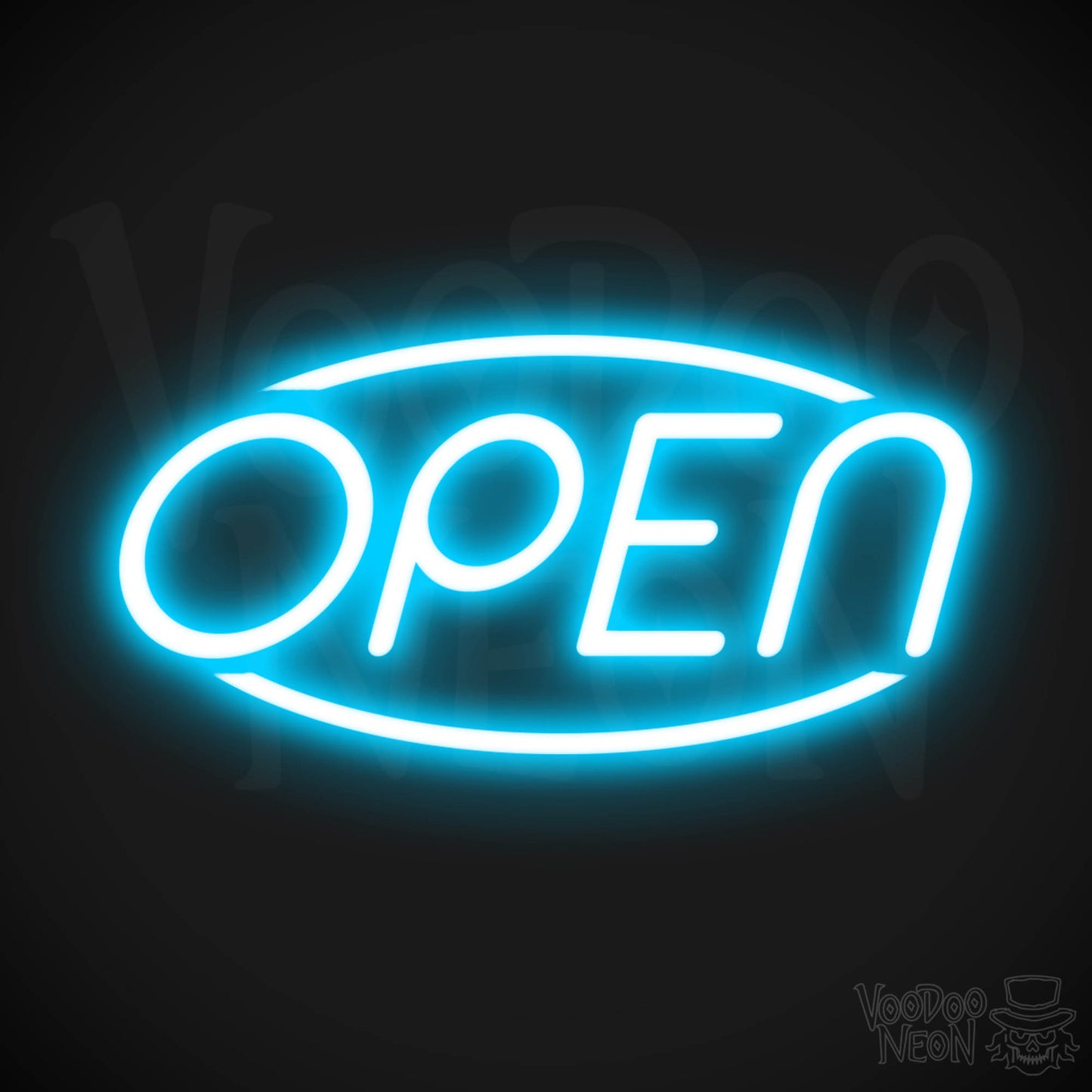 Open LED Neon - Dark Blue