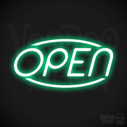 Open LED Neon - Green