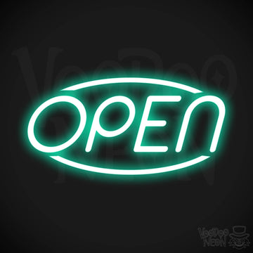 Open LED Neon - Light Green