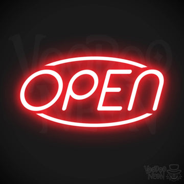 Open LED Neon - Red