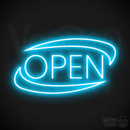 Open LED Neon - Dark Blue