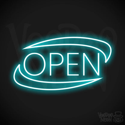 Open LED Neon - Ice Blue