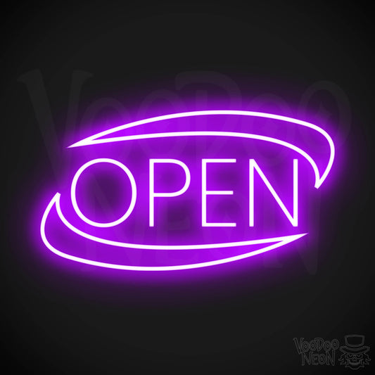 Open LED Neon - Purple