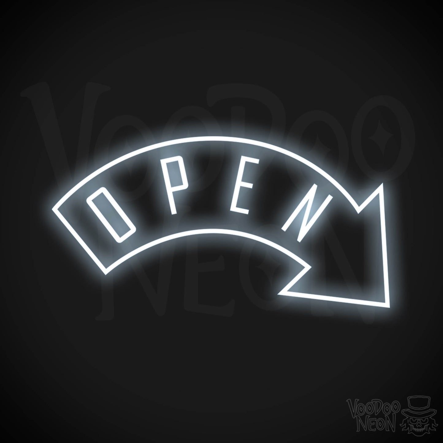 Open LED Neon - Cool White