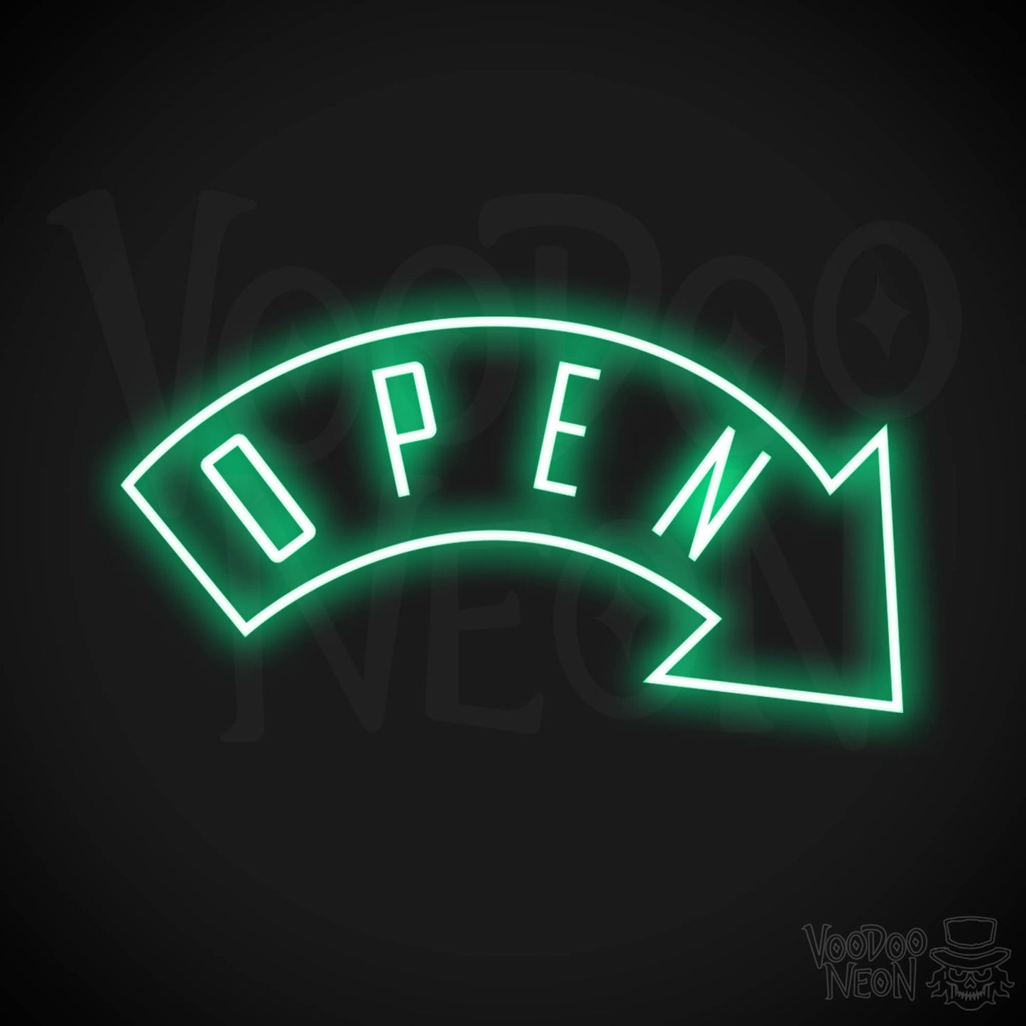 Open LED Neon - Green